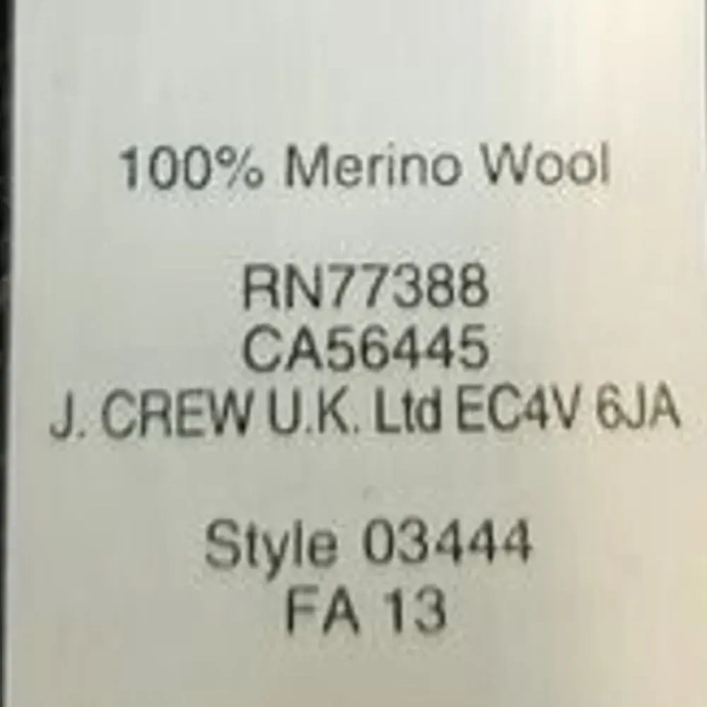 J. Crew Womens Merino Wool Crew Neck Sweater Size XXS Classic Minimalist Pocket